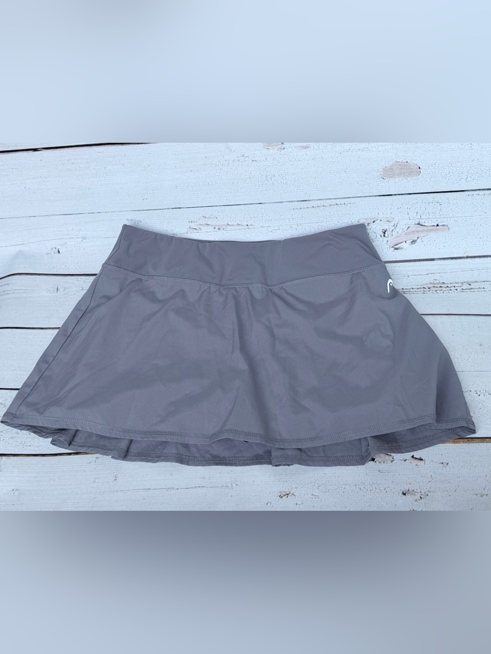 HEAD Performance Women's Athletic Tennis Skort - Gray - Size Large